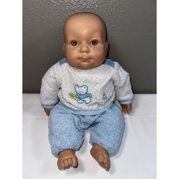 Berenguer Doll Jc Toys 14” Baby Boy Blue Eyes - Picture 1 of 11